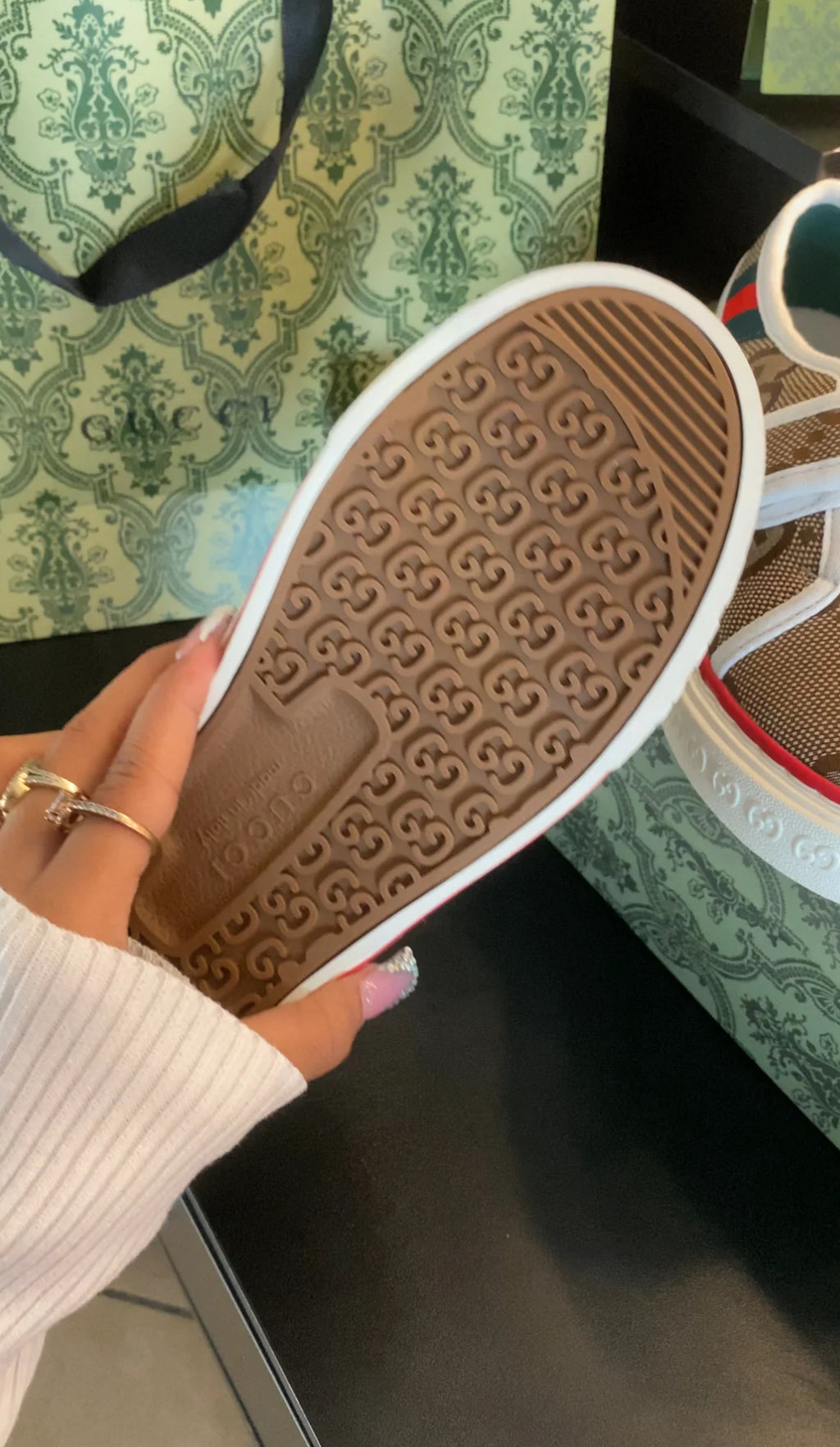 Gg Unisex Shoes with strap