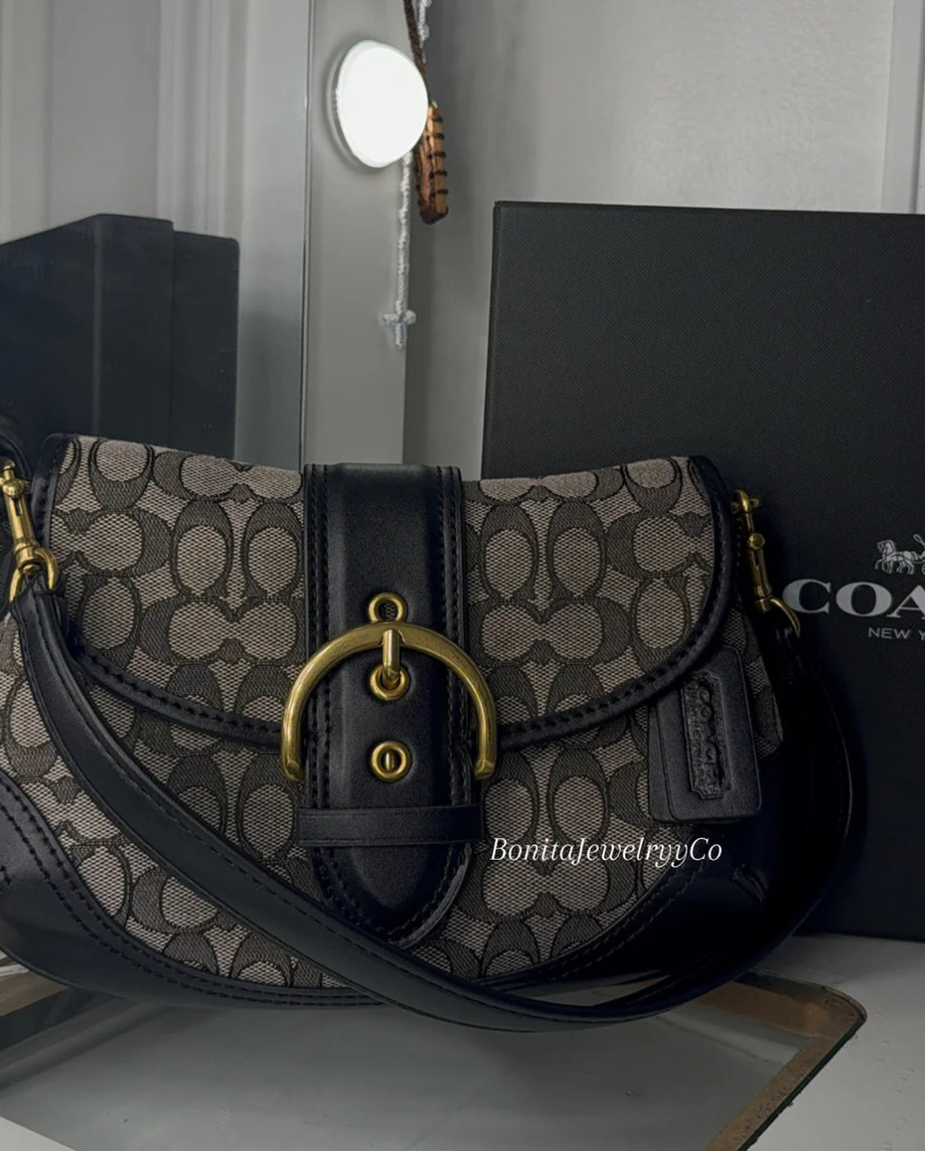 Vintage black purse