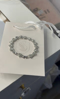 Silver Angelic Heart bracelet - with box