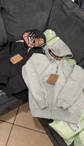 Unisex Berry jacket - available in black and gray ( 100% cotton )