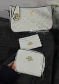 White purse set