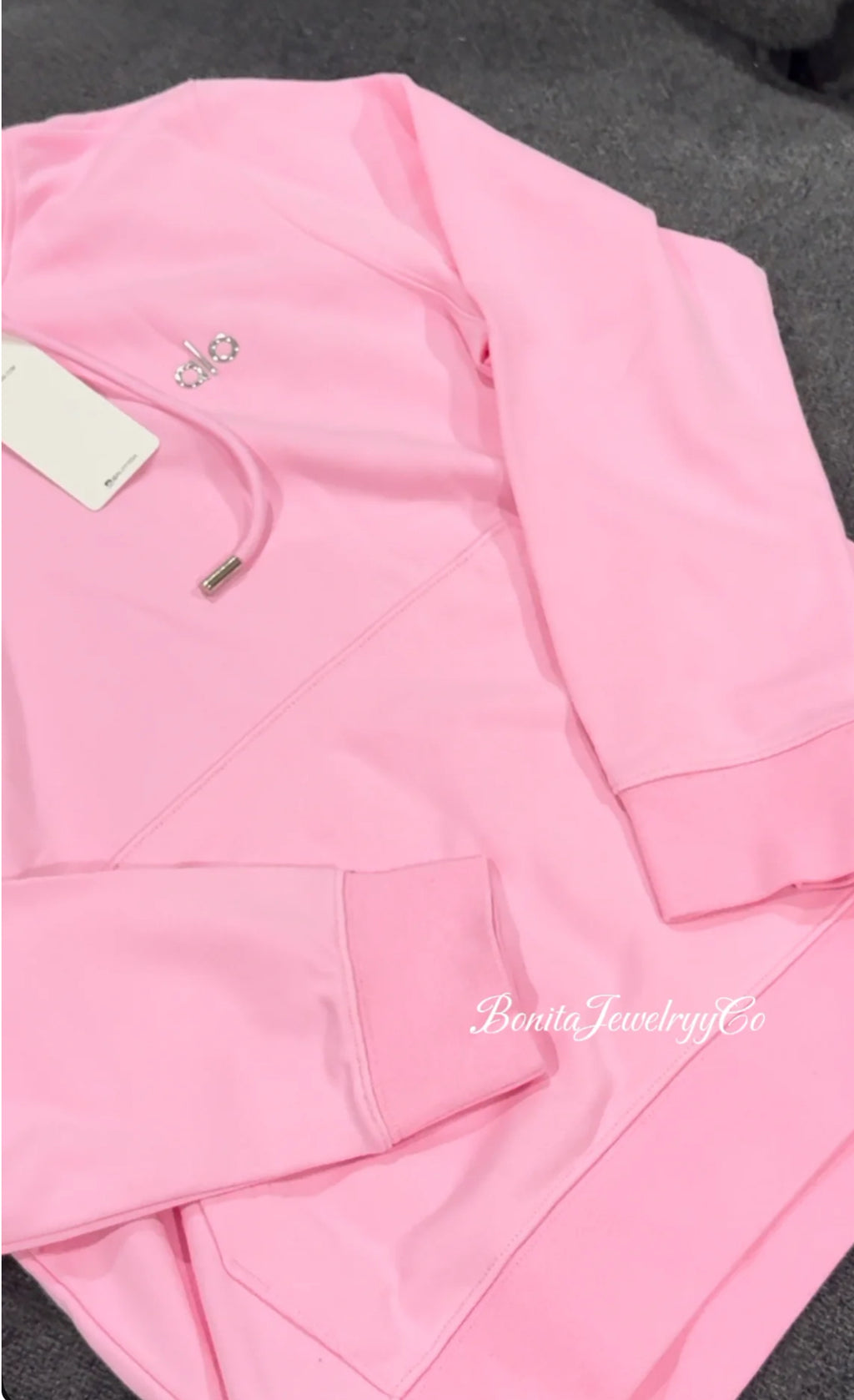 Baby pink hoodie ( Oversized )