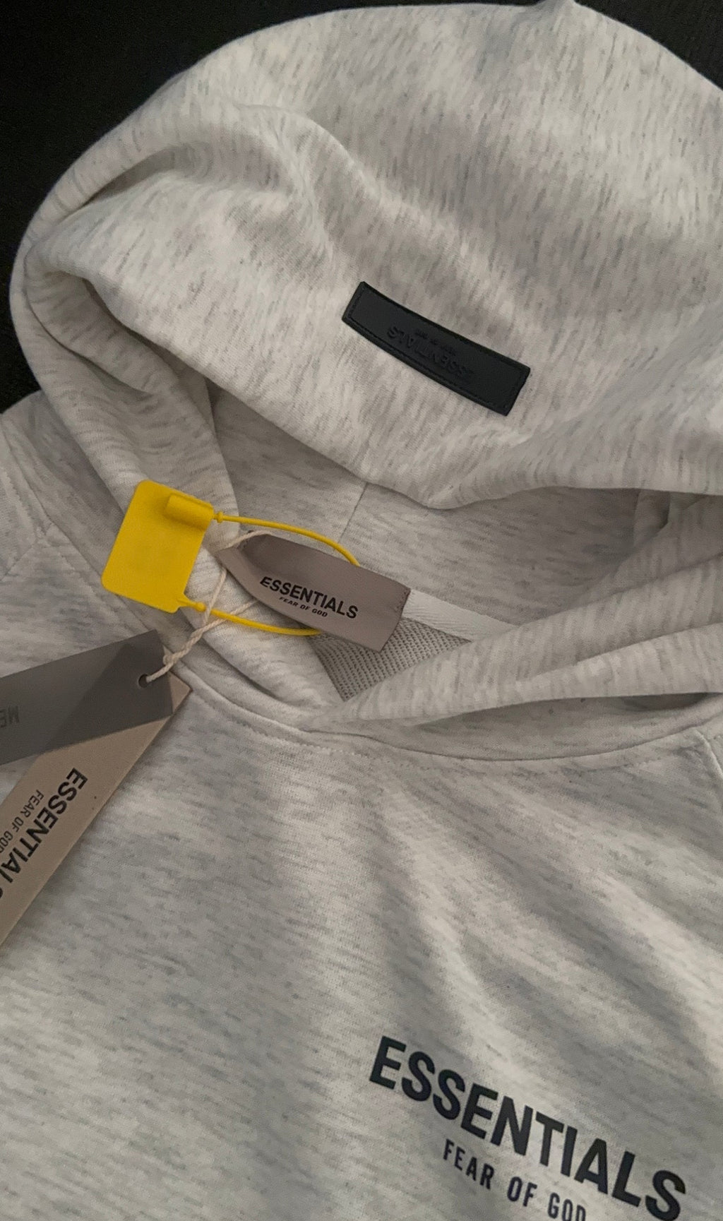 Grey Men hoodie - Essential