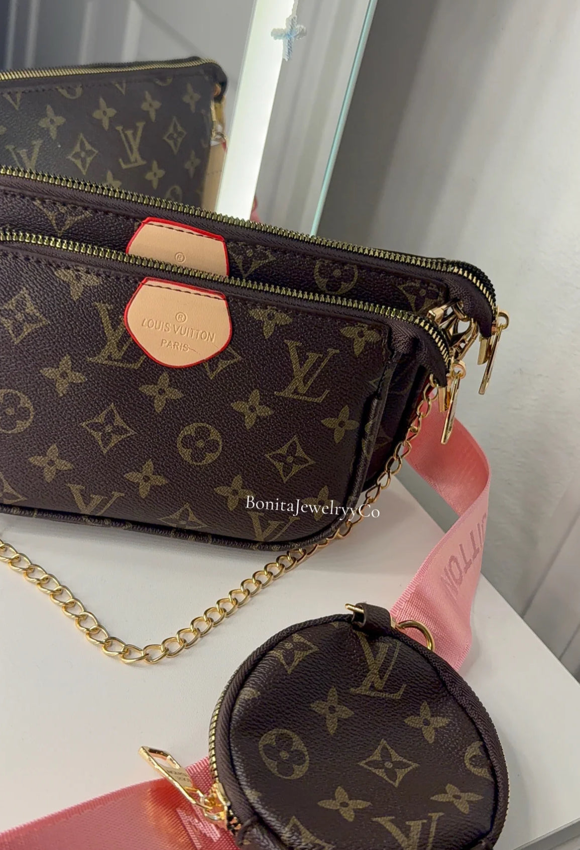 3 pc cross body bag