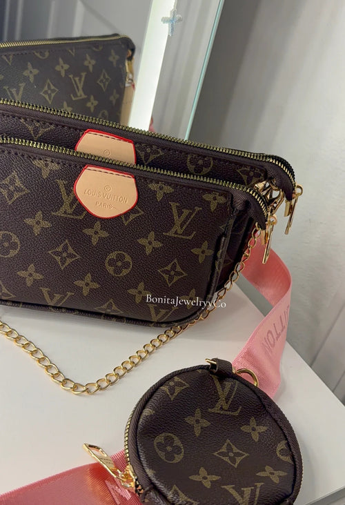 3 pc cross body bag