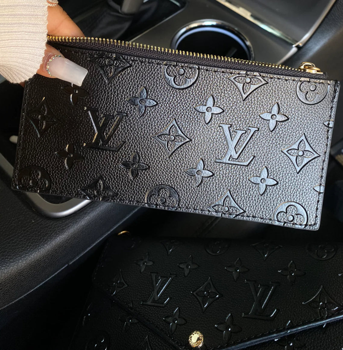 Black 3pc hand bag