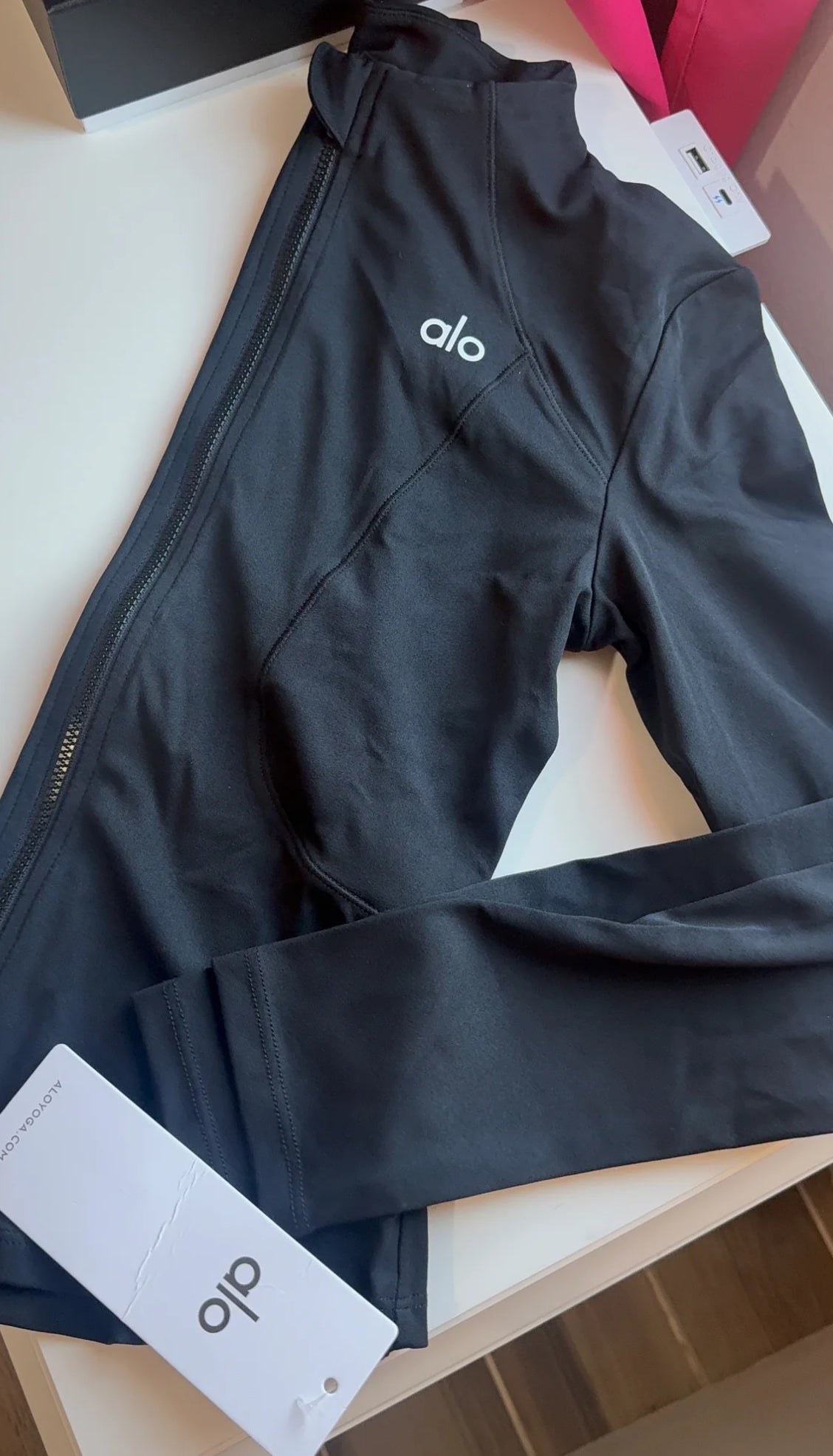 Black Zip Up jacket
