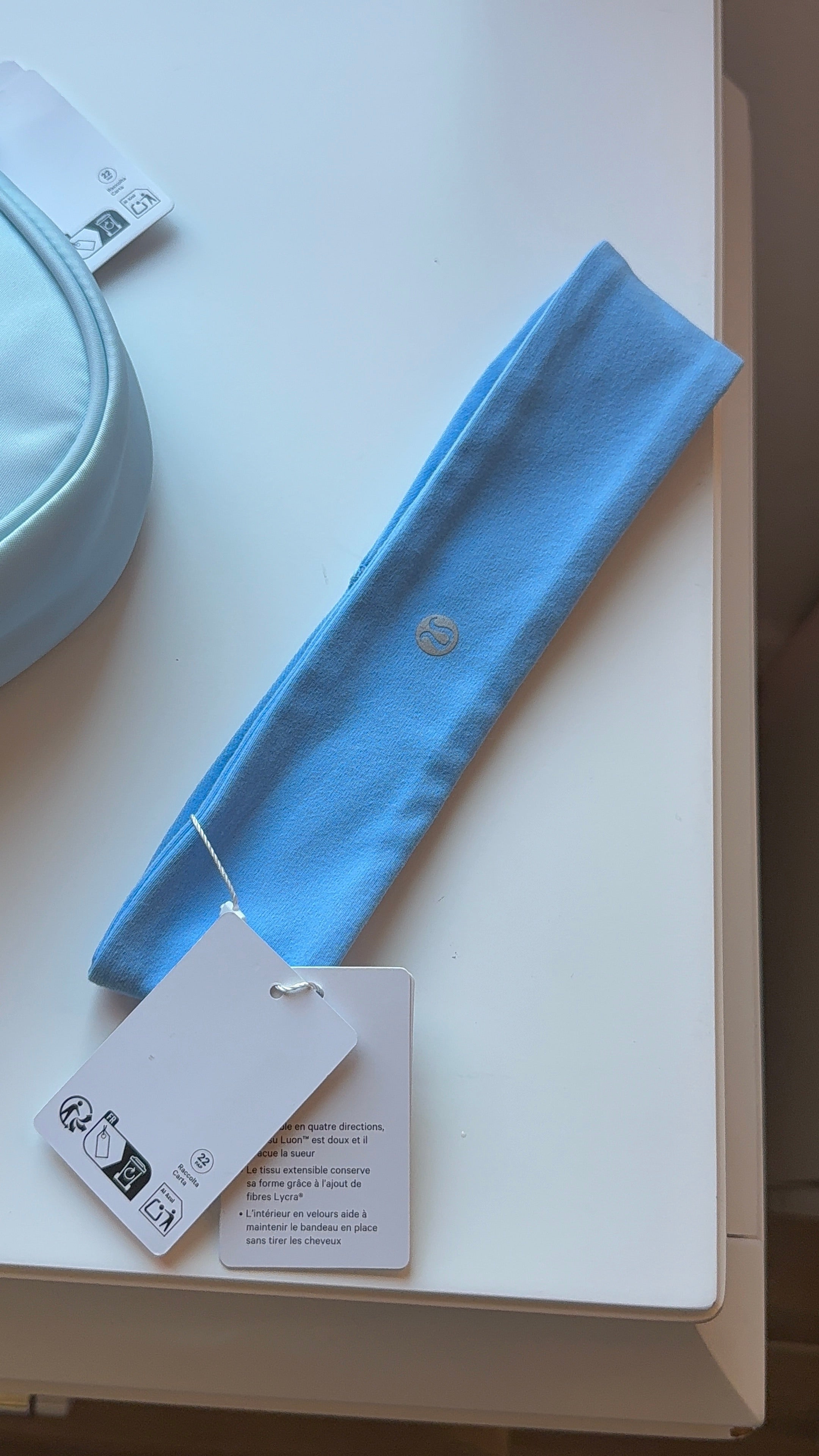 Blue Lulu headband 🩵