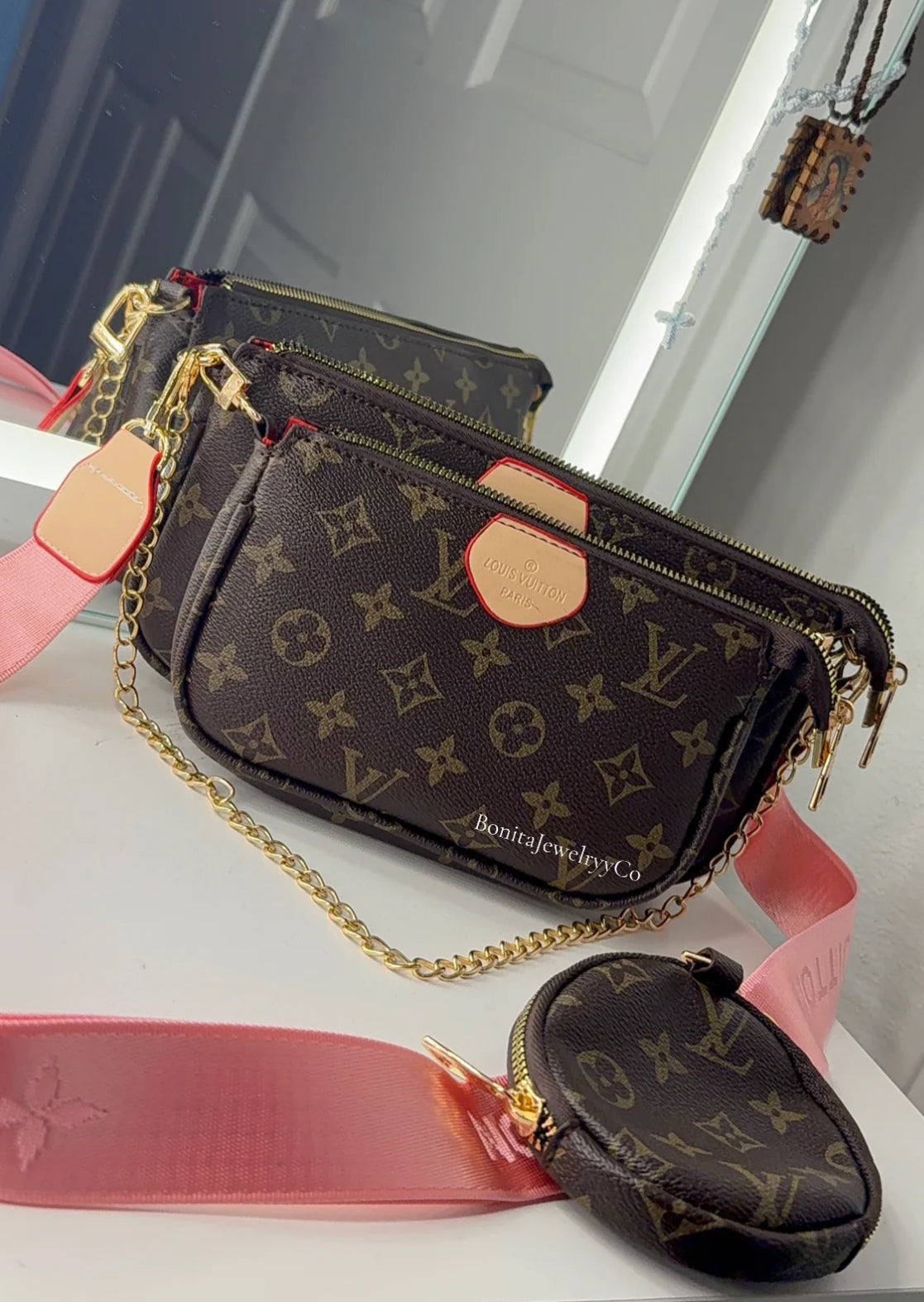 3 pc cross body bag