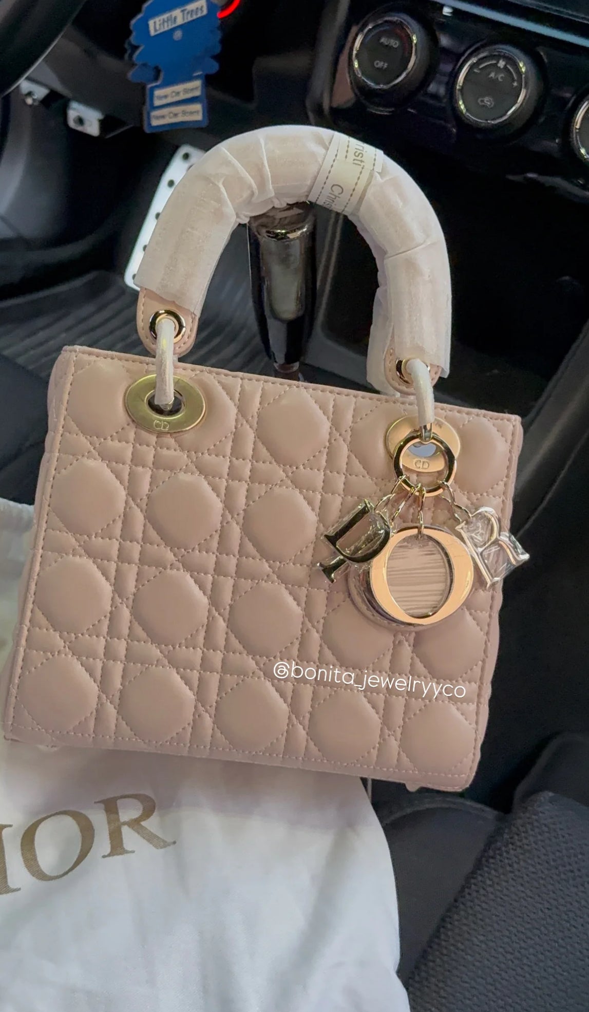 Pale pink DR bag