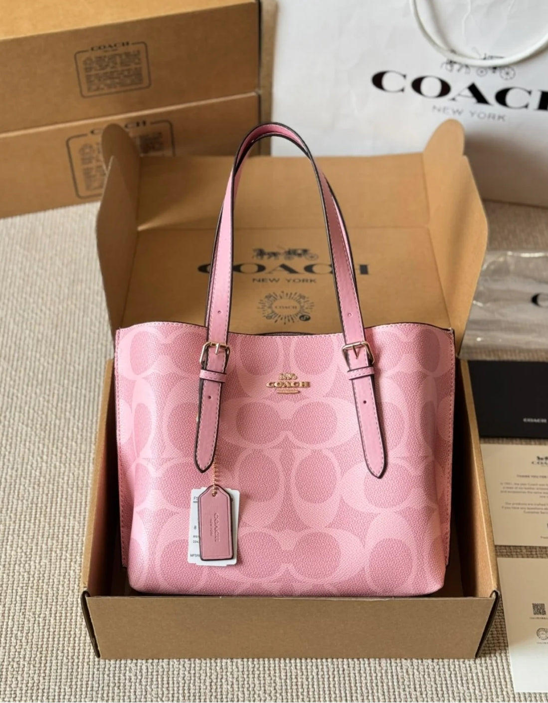 🎀Pink Tote purse