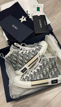 Unisex White high-top Dr shoes