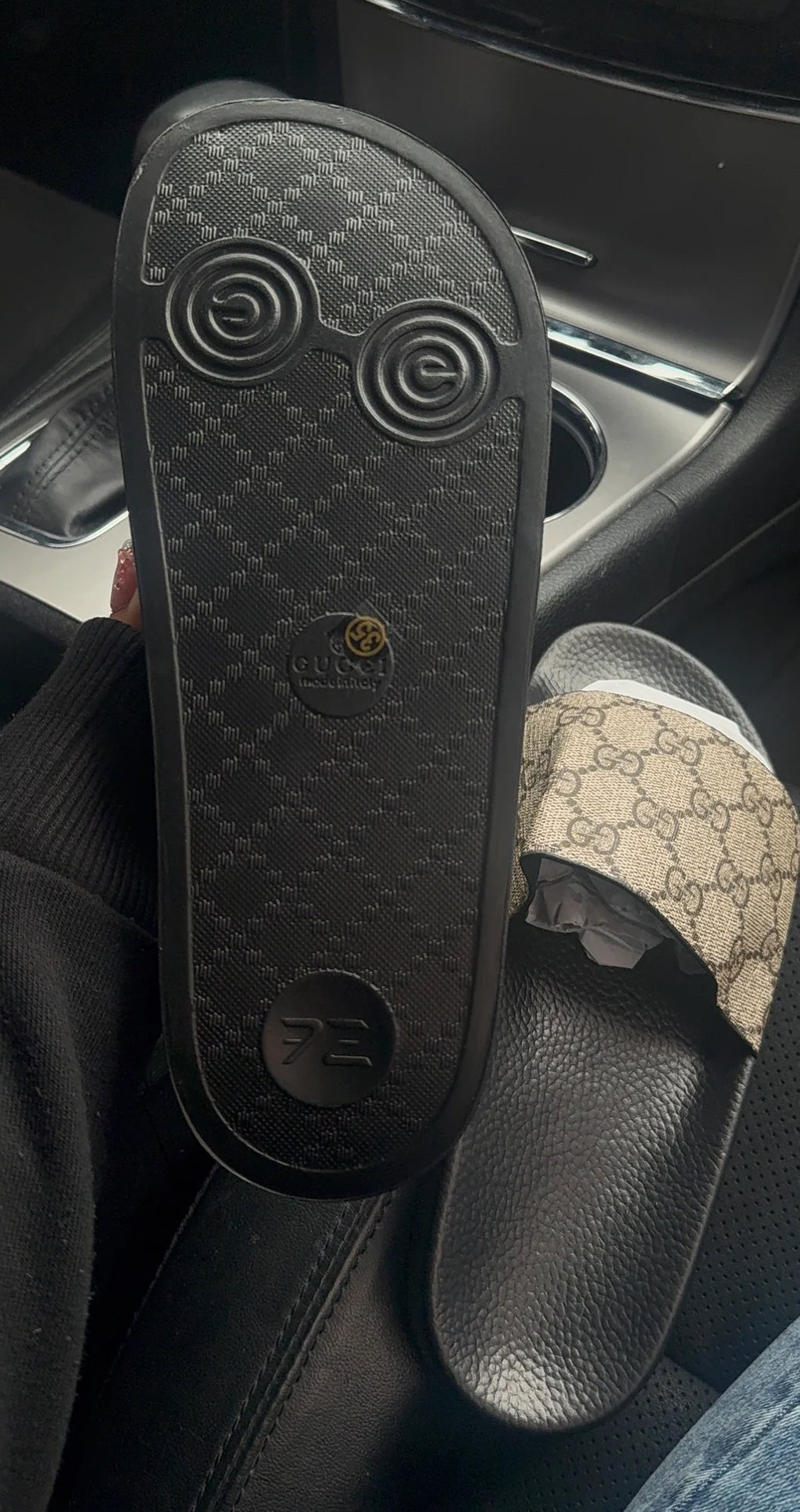 Unisex Gg monogram slides