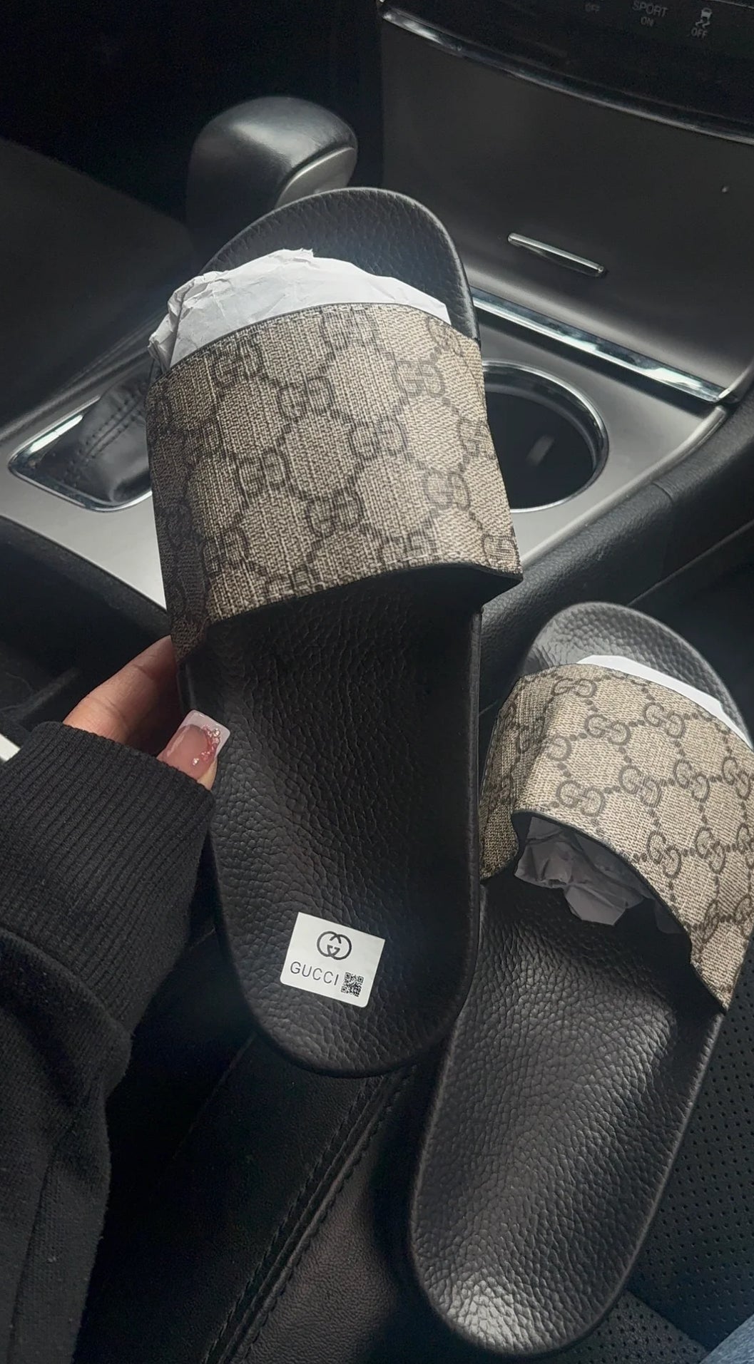 Unisex Gg monogram slides