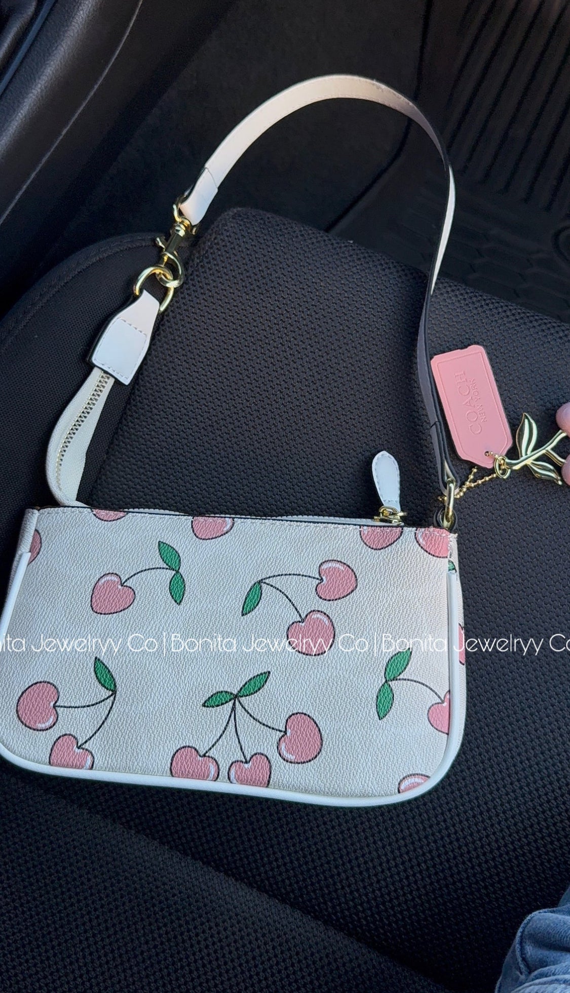 White cherry 🍒 purse