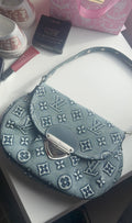 Vintage Jean blue purse