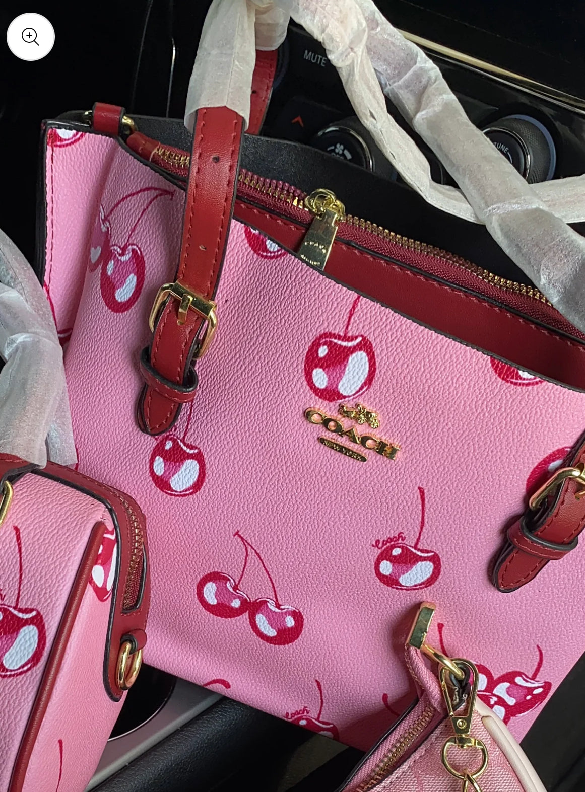 Cherry tote bag