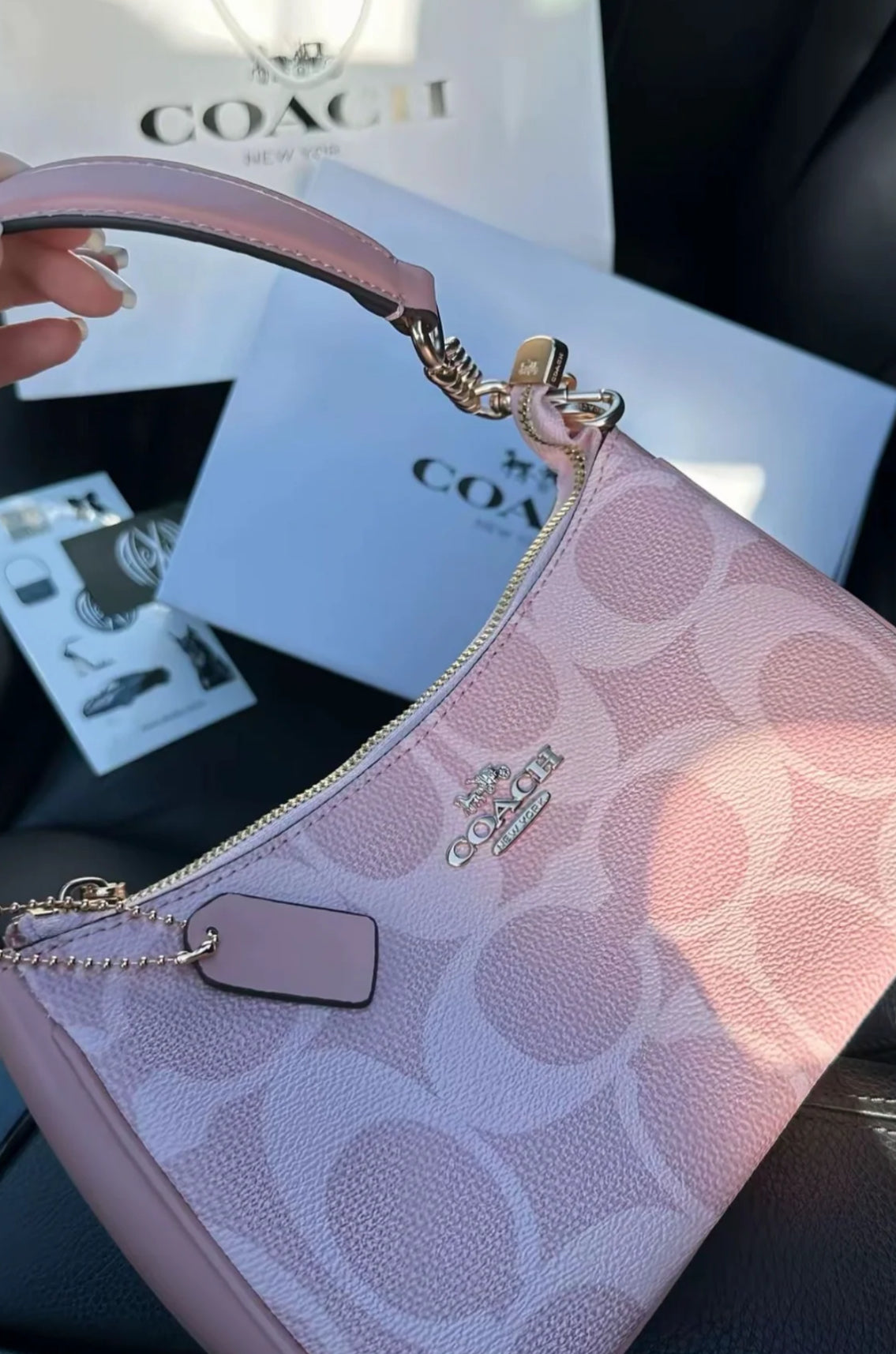🎀pink Teri purse