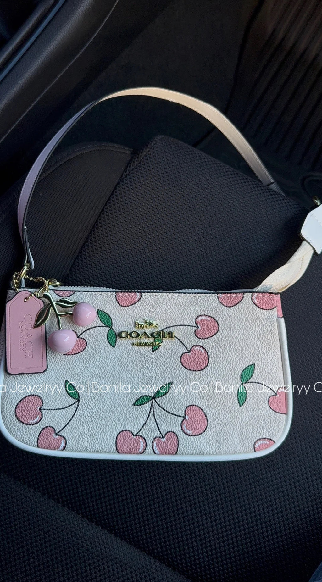 White cherry 🍒 purse