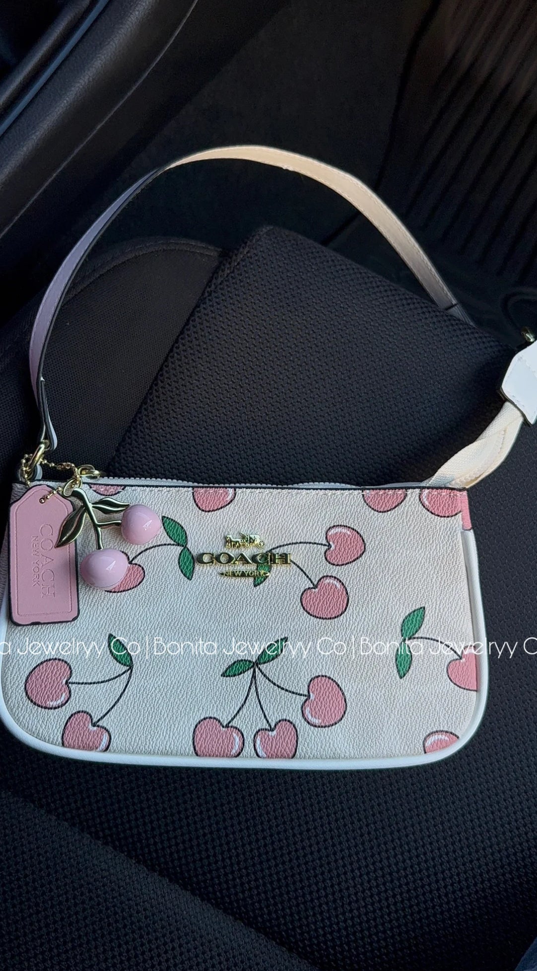 White cherry 🍒 purse