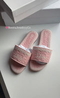 🎀Pink Coquette DR Slides